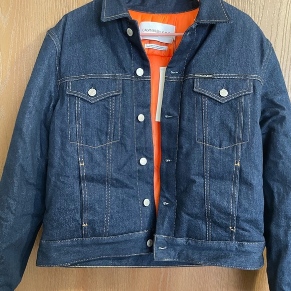 CALVIN KLEIN DENIM WINTER JACKET- S - Picture 7 of 13